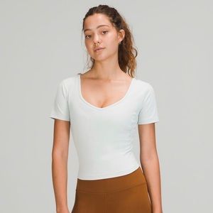 Lululemon Align Tee Size: 2. Color: Ocean Air